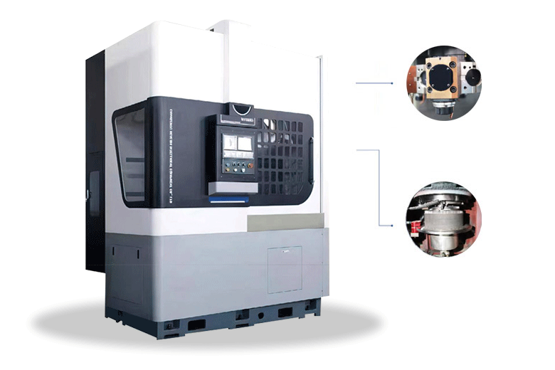 Vertical Turning And Milling Combined Machine Tool
